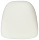 Hard Ivory Fabric Chiavari Chair Cushion