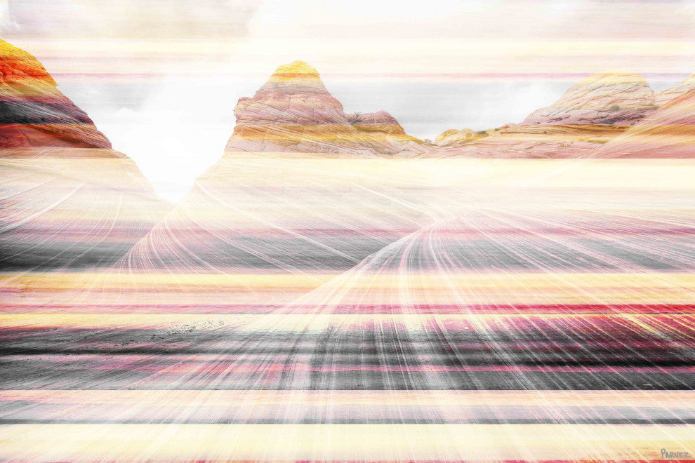 "Desert Travel" Print on Canvas, 60"x40"