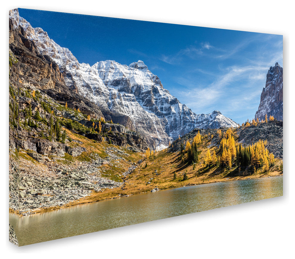 Pierre Leclerc 'Opabin Plateau Autumn' Canvas Art, 32x22