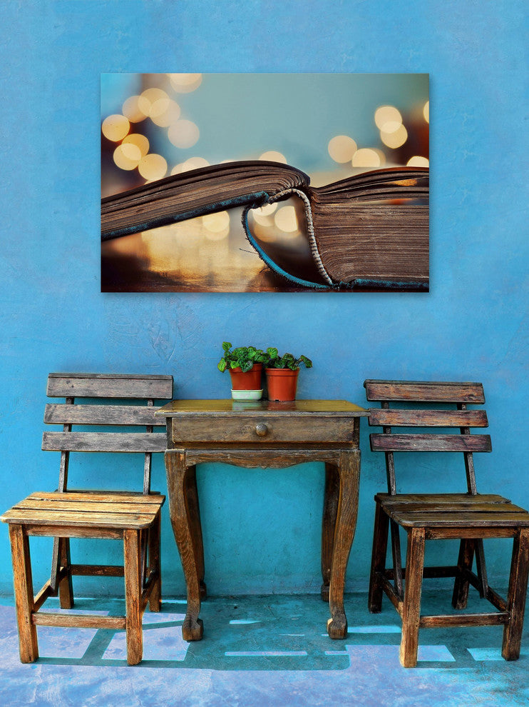 Marmont Hill, "Book Love" Painting Print on Wrapped Canvas, 45x30