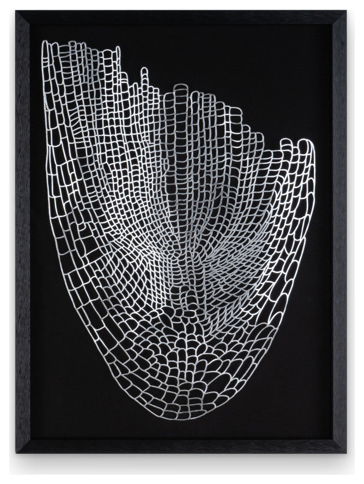 Soaring Silver 24" x 32" Shadow Box
