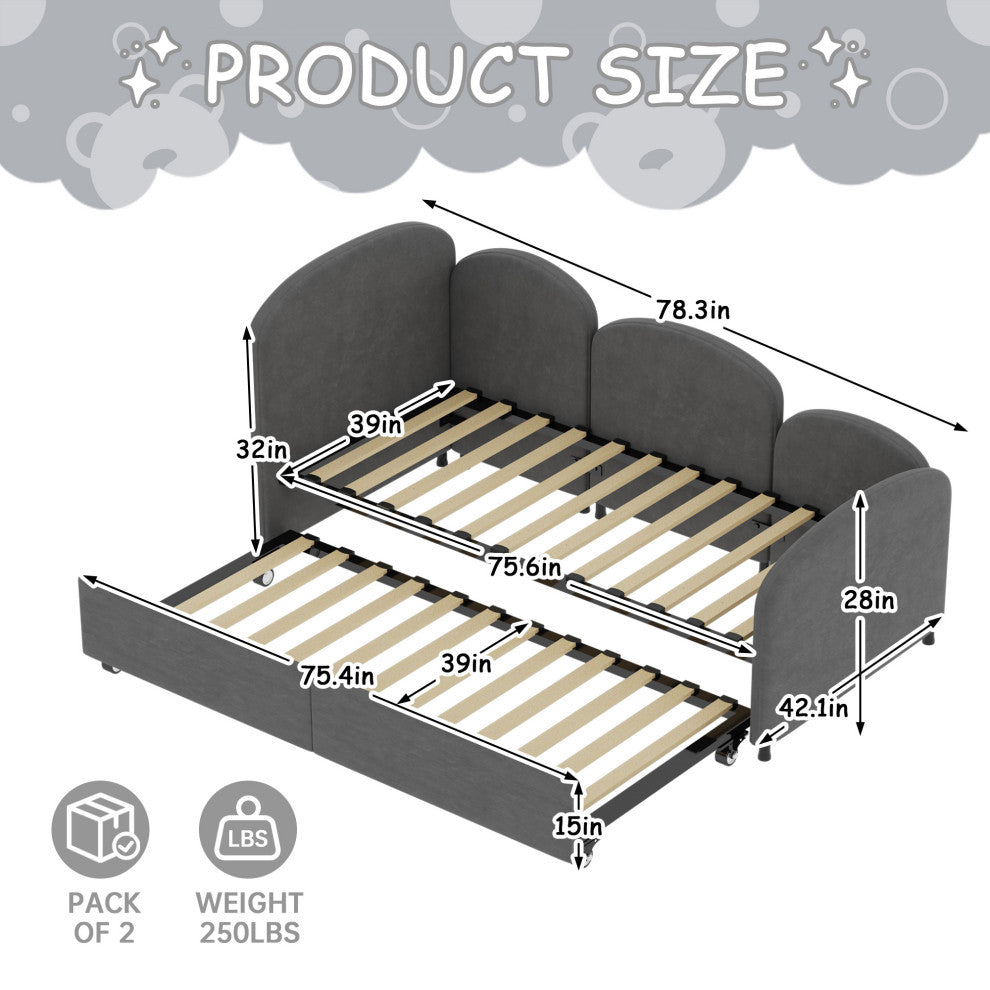 Gewnee Twin Size Twin Size Bed frames