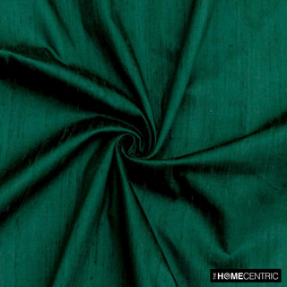 Dark Green Silk Dupioni Fabric By The Yard, 4 Yards For Curtain, Dress Wholesale