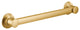 Moen YG0318 Flara 18" Grab Bar - Brushed Gold