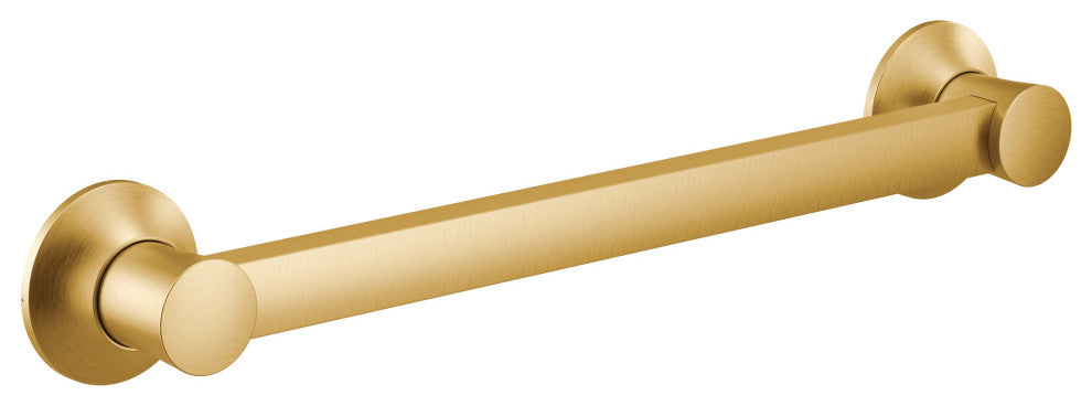 Moen YG0318 Flara 18" Grab Bar - Brushed Gold