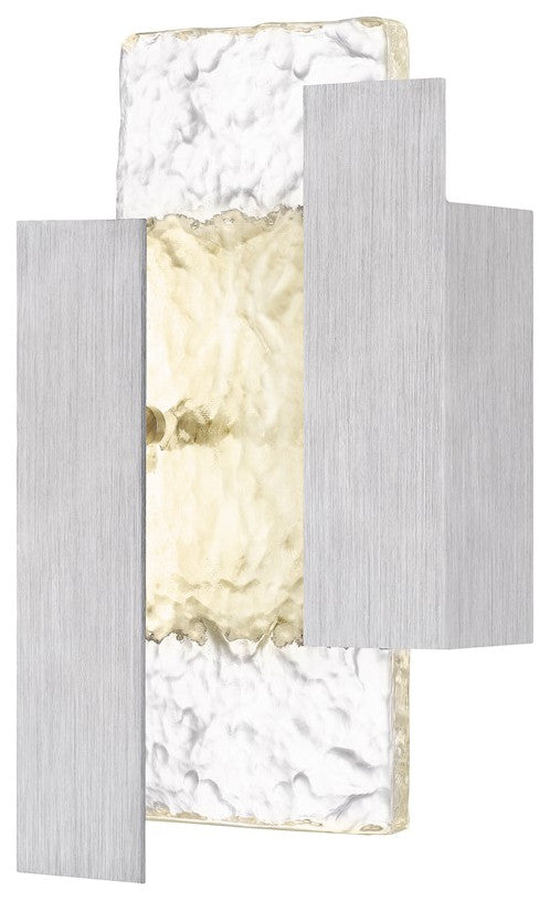 Quoizel MIA8408BRA LED Outdoor Wall Mount, Brushed Aluminum Finish