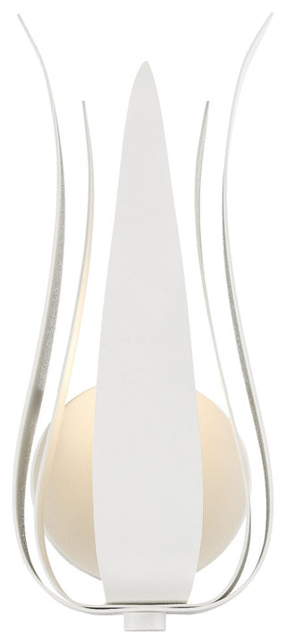 Broche Wall Sconce, Matte White