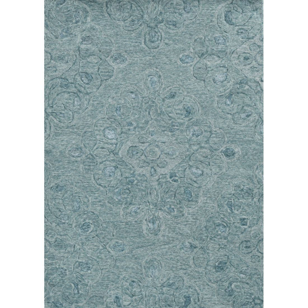 KAS Serenity 1257 Seafoam Ashley Area Rug, 8'6"x11'6"