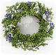 Safavieh Faux 24" Boxwood and Berry Wreath