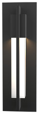Axis Small Outdoor Sconce, Coastal Black Finish - Clear Glass