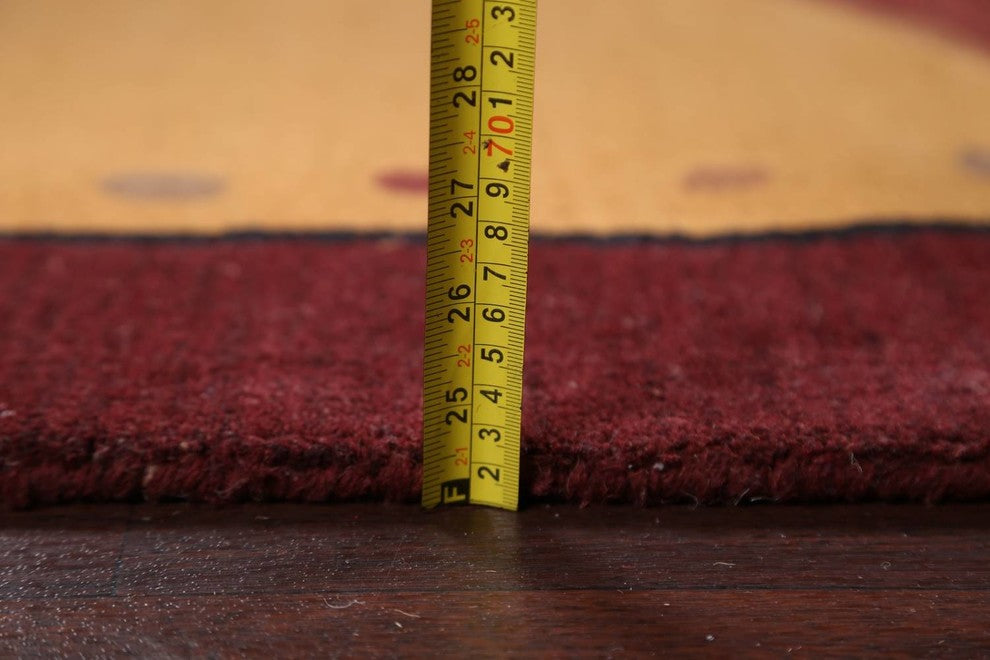 Transitional Hand-Tufted Indian Oriental Oriental Area Rug, Multi, 3x5'