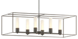 Portico Pendant, Natural Iron, Bronze Accent