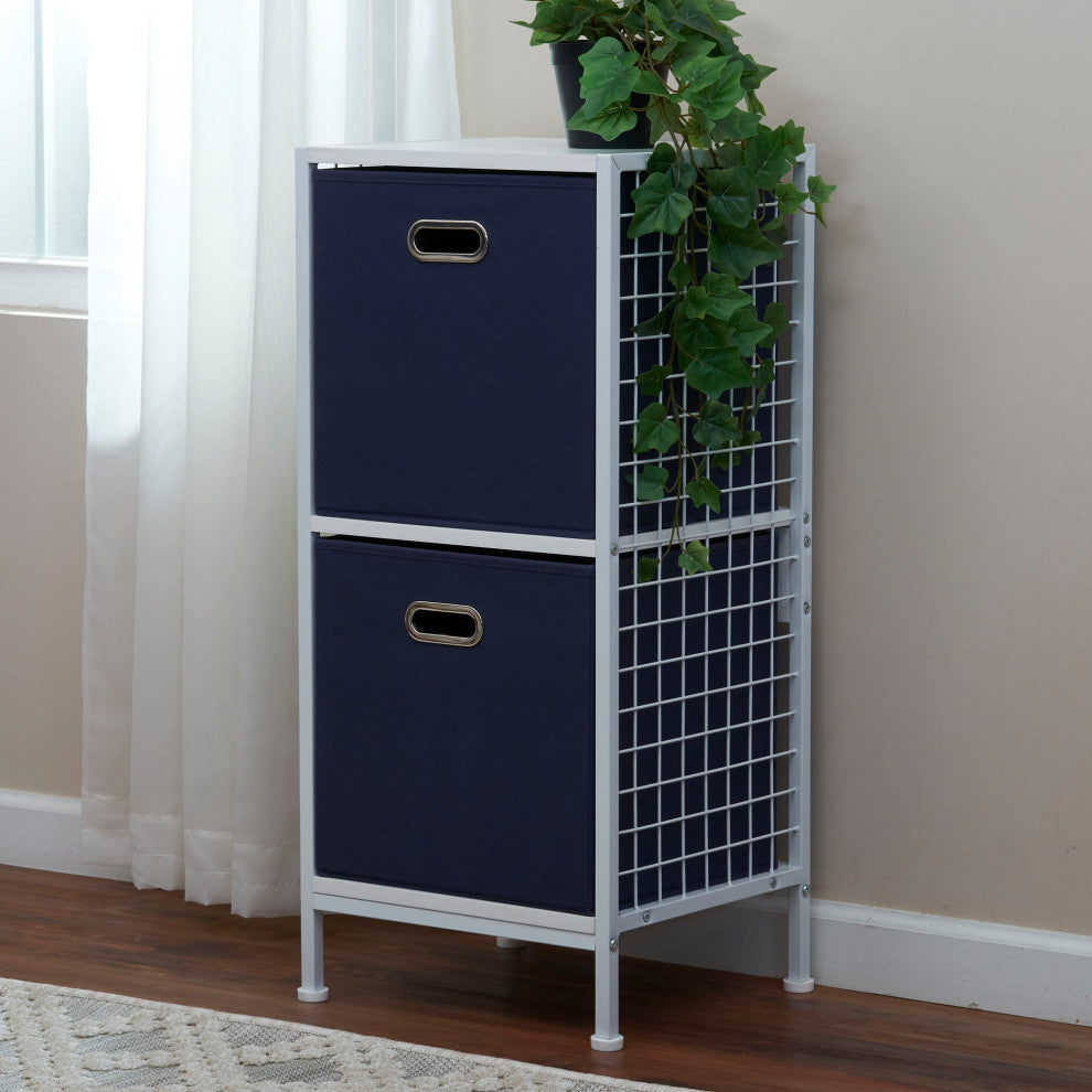 Fabric Storage Bins 2 Piece Set