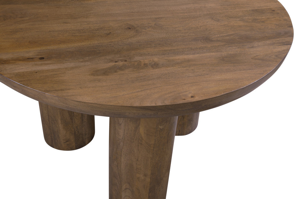 Napa Rustic Brown Wooden Dining Table