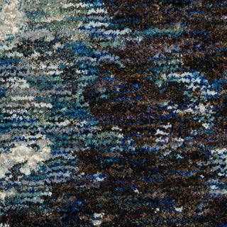 Elements Oceanic Abstract Blue/ Gray Area Rug, 8'6"x11'7"