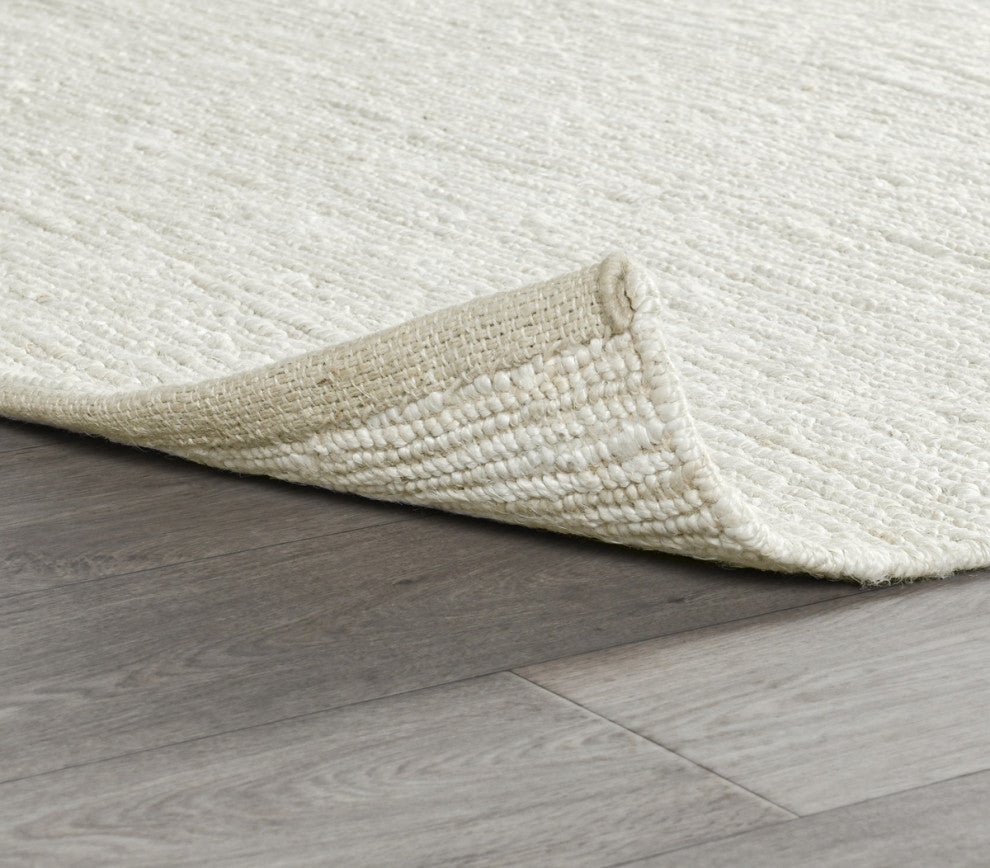 Classic Home Soumak Jute Ivory 8x10 Rug