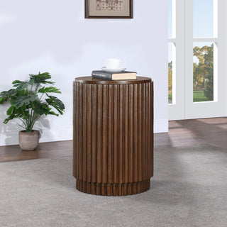 Ronin End Table, Brown