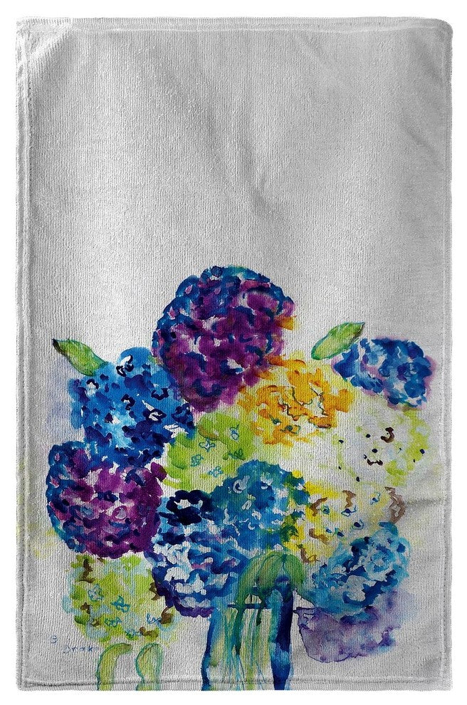 Betsy Drake Betsy's Geraniums Beach Towel