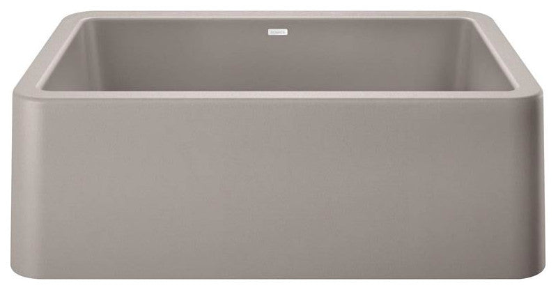 Blanco Ikon 30" Apron Front Kitchen Sink, Concrete Gray