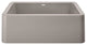 Blanco Ikon 30" Apron Front Kitchen Sink, Concrete Gray