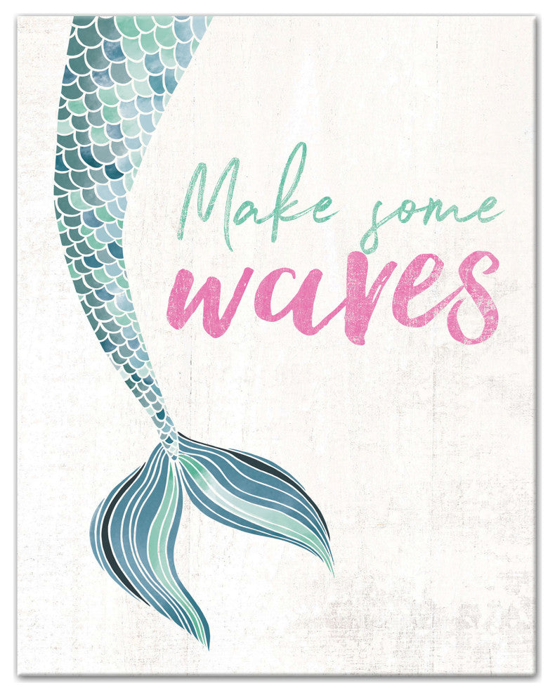 Make some Waves 11x14 Canvas Wall Art