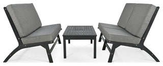 Gewnee 4-Piece V-Shaped Seats Set