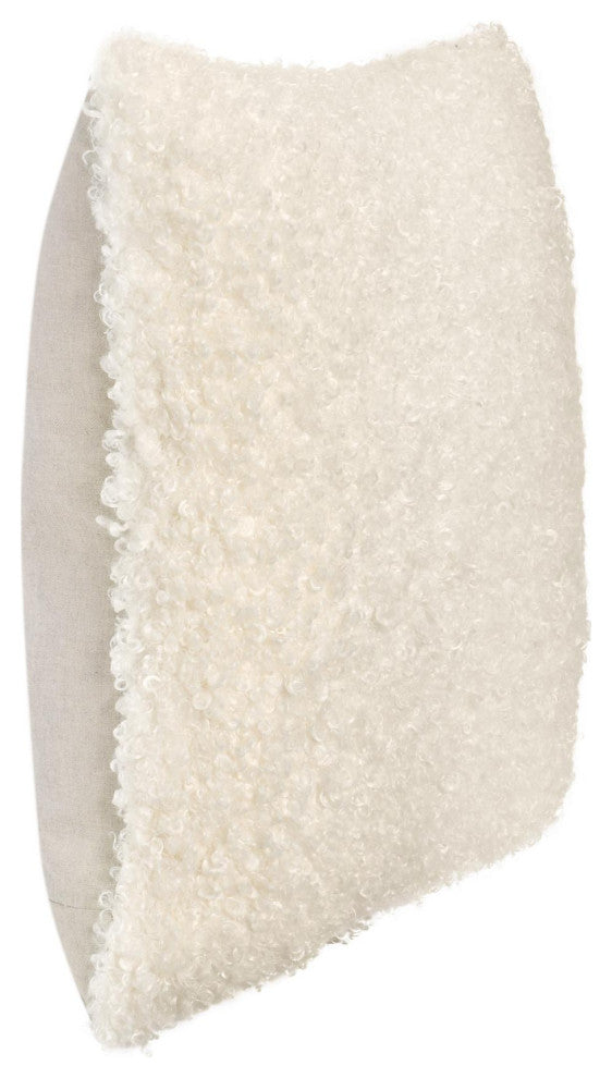 Carters Ivory Throw Pillow, 22x22