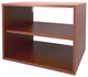 Organized Living freedomRail O-Box 1 Shelf, Modern Cherry