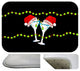 Mistle Toe Plush Bath Mat, 30"x20"