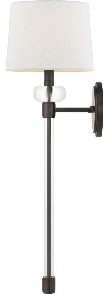 Quoizel QW4071 Barbour 1 Light 27" Tall Wall Sconce - Weathered Brass