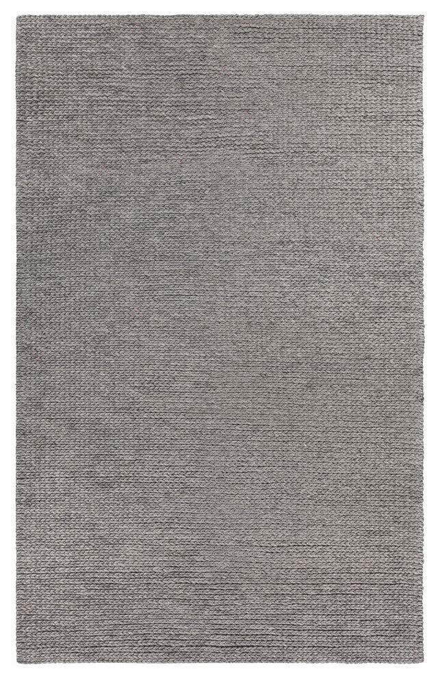 Chloe Contemporary Area Rug, Charcoal, 7''9"x10''6"