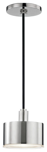 Mitzi H159701 Nora 1 Light 5-1/4"W LED Mini Pendant - Polished Nickel