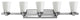 Hinkley Avon Five Light Vanity, Chrome