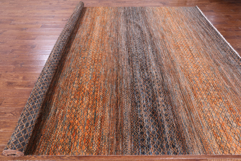 Savannah Grass Hand Knotted Wool Rug 10' 0" X 14' 0" - Q13417