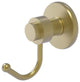 Mercury Robe Hook, Satin Brass
