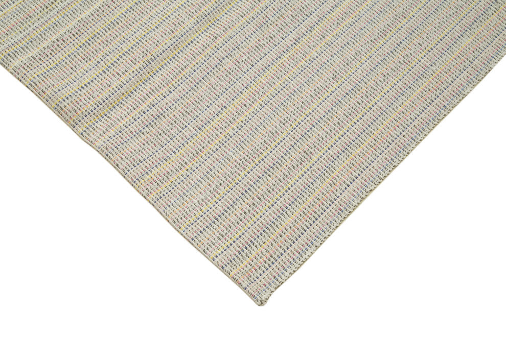 Rug N Carpet - Handmade Turkish 10' 1'' x 13' 5'' Modern Design Wool Kilim Rug