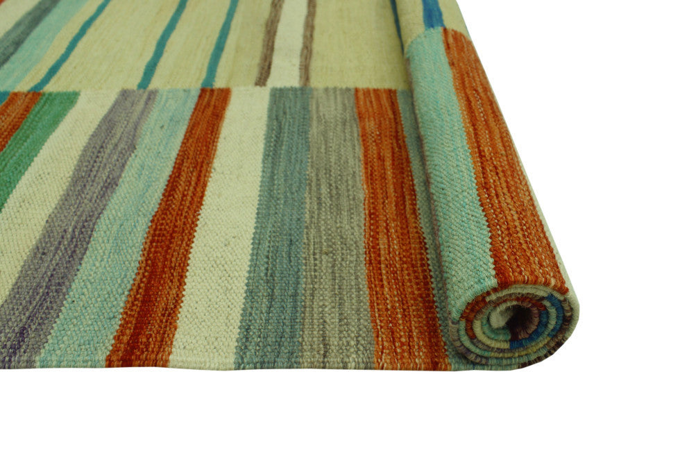 Winchester Kilim Daimary Gold/Rust Rug, 4'10x6'5