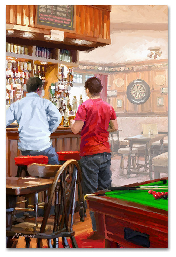The Macneil Studio 'Pub' Canvas Art, 47"x30"