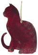 Cat Face Ornaments, Set of 3