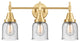 Innovations 447-3W-SG-G54 3-Light Bath Vanity Light, Satin Gold