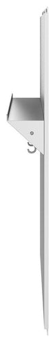 Ancona 30" Stainless Steel Backsplash with Shelf