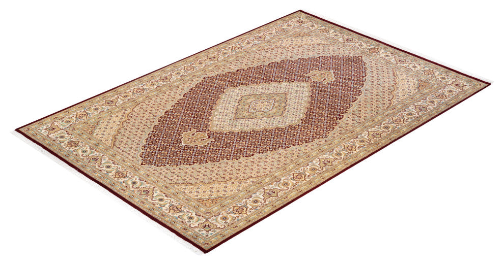Homalin One-of-a-Kind Hand-Knotted Area Rug Red, 6'8"x9'9"