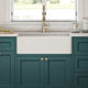 Farmhouse 33" Fireclay White Kitchen Sink Single Bowl