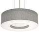 Montclair 15'' Pendant, Gray Shade