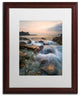 Mathieu Rivrin ''Story of a Wave'' Matted Framed Art, 16x20
