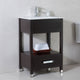 24" Single Sink Vanity-Manufactured Wood-Espresso