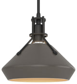 Henry with Chamfer Pendant, Black, Dark Smoke Accents