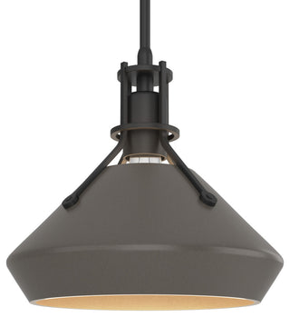 Henry with Chamfer Pendant, Black, Dark Smoke Accents