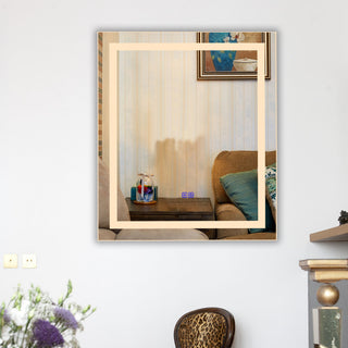 SPECULO Embedded LED Mirror 4000K Warm White 24inches Wide
