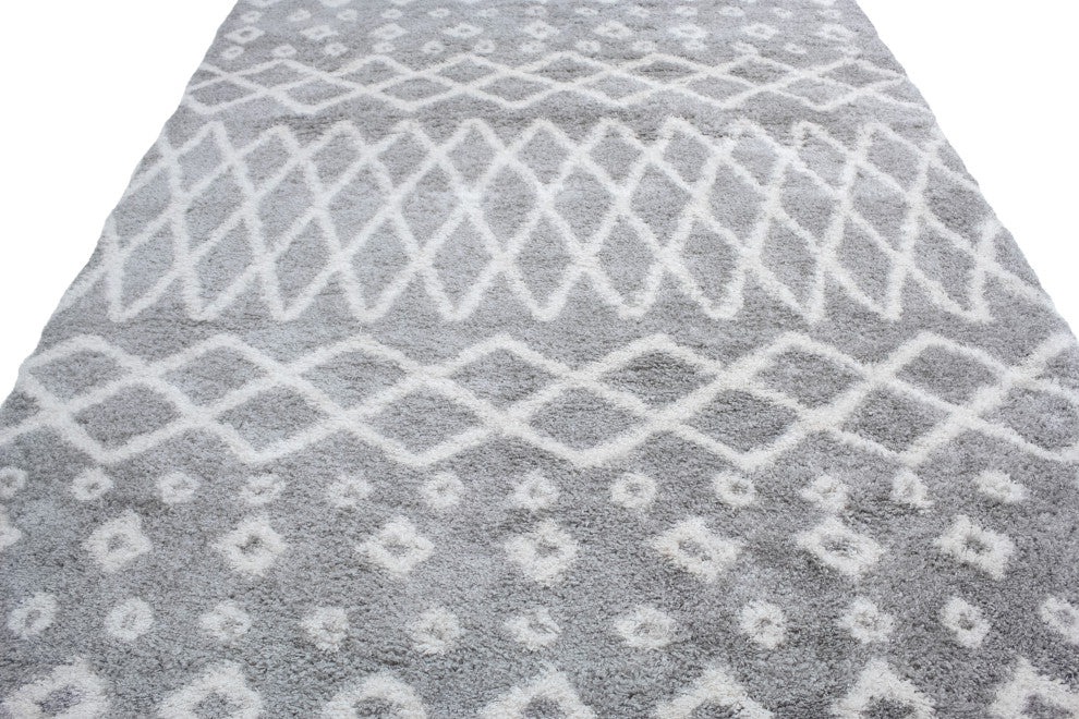 Noori Rug Shag Roy Silver/Ivory Rug